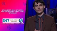 Stranger Things Star Finn Wolfhard's SNL Joke Called Offensive