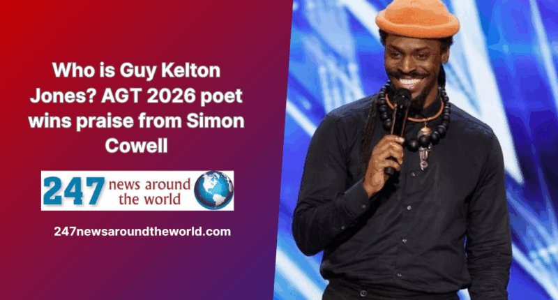 Who is Guy Kelton Jones? AGT 2026 poet wins praise from Simon Cowell