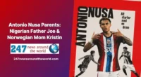 Antonio Nusa Parents: Nigerian Father Joe & Norwegian Mom Kristin