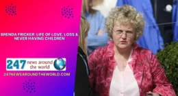 Brenda Fricker walking on the street