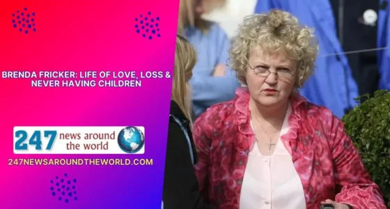 Brenda Fricker walking on the street