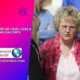 Brenda Fricker walking on the street