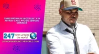 Chris Brown Pleads Guilty in Affray Case Avoids Serious Charges