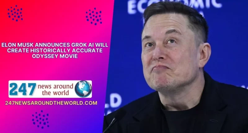 Elon Musk Announces Grok AI Will Create Historically Accurate Odyssey Movie