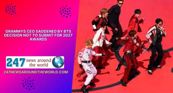 Grammys CEO Saddened by BTS Decision Not to Submit for 2027 Awards