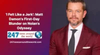 'I Felt Like a Jerk' Matt Damon's First-Day Blunder on Nolan's Odyssey