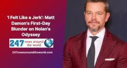 'I Felt Like a Jerk' Matt Damon's First-Day Blunder on Nolan's Odyssey