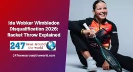 Ida Wobker Wimbledon Disqualification 2026: Racket Throw Explained