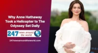 Why Anne Hathaway Took a Helicopter to The Odyssey Set Daily