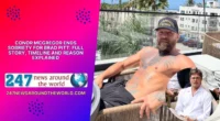 conor mcgregor ends sobriety for brad pitt