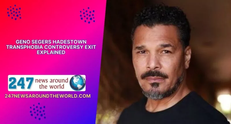 Geno Segers Hadestown Transphobia Controversy Exit Explained