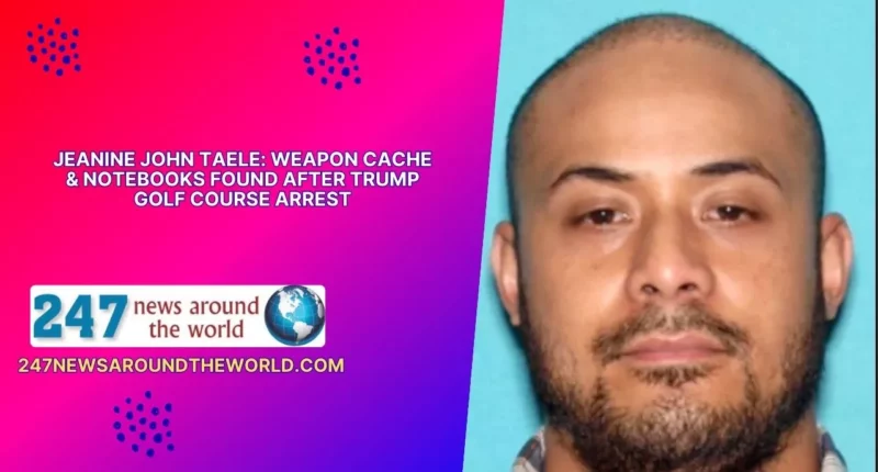 Jeanine John Taele weapon cache notebooks