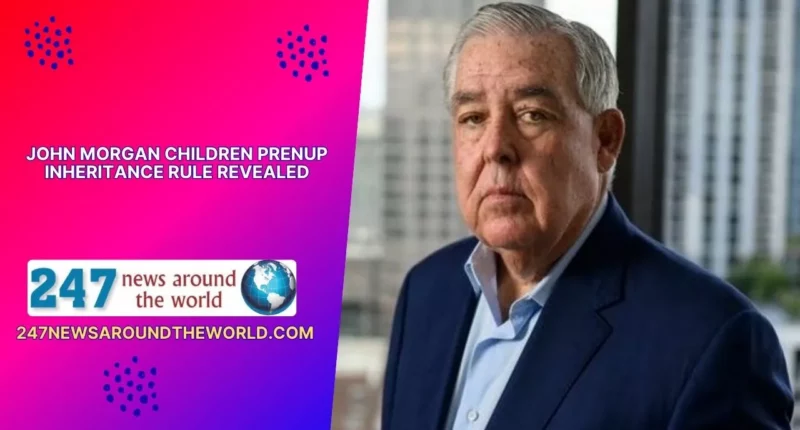 John Morgan Children Prenup Inheritance Rule Revealed