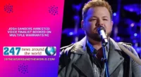 Josh Sanders Arrested: Voice Finalist Booked on Multiple Warrants NC