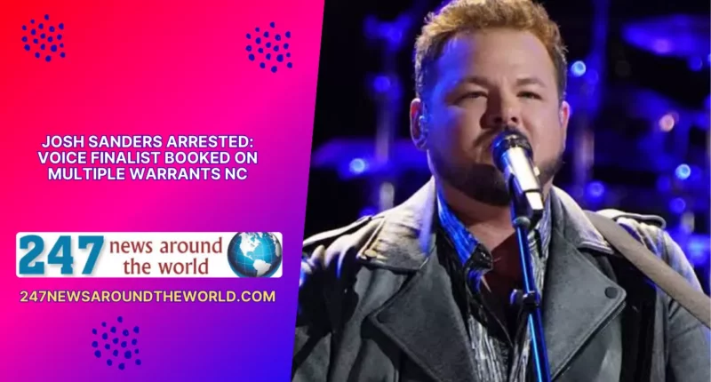Josh Sanders Arrested: Voice Finalist Booked on Multiple Warrants NC