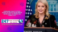 Karoline Leavitt steps down as press secretary
