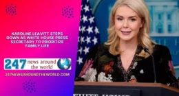 Karoline Leavitt steps down as press secretary