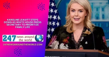 Karoline Leavitt steps down as press secretary