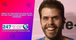 Perez Hilton livestream incident