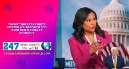 Trump Threatens NBC's Kristen Welker With FCC Over Mixed Results Comment