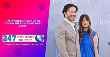 Kaley Cuoco Tears Up as Tom Pelphrey Wins His First Emmy