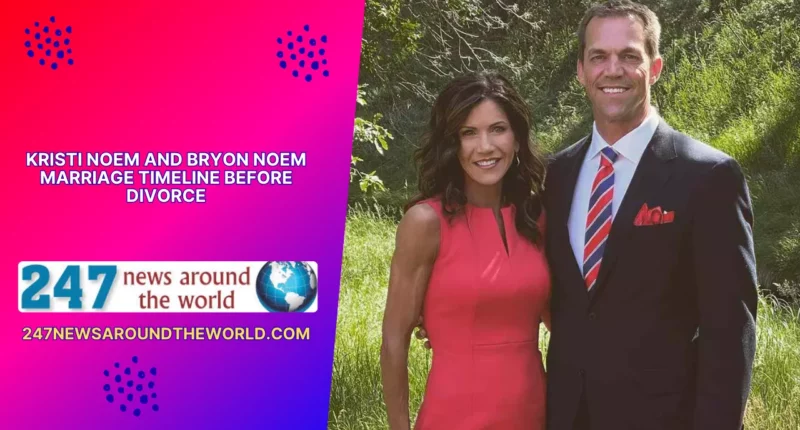 Kristi Noem and Bryon Noem Marriage Timeline Before Divorce