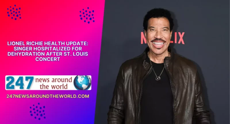 Lionel Richie Health Update Singer Hospitalized for Dehydration After St. Louis Concert