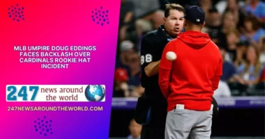 MLB Umpire Doug Eddings Faces Backlash Over Cardinals Rookie Hat Incident
