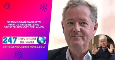 Piers Morgan Diana Gym Photos Timeline Earl Spencer Apology Explained