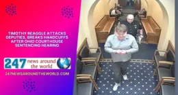 Timothy Reaggle Attacks Deputies, Breaks Handcuffs After Ohio Courthouse Sentencing Hearing