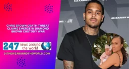 Chris Brown Death Threat Claims Emerge in Diamond Brown Custody War