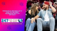 Travis Kelce Birthday Date How Taylor Swift Celebrated His 37th Birthday