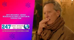 Why Richard E. Grant revealed he was a Traitor in episode one
